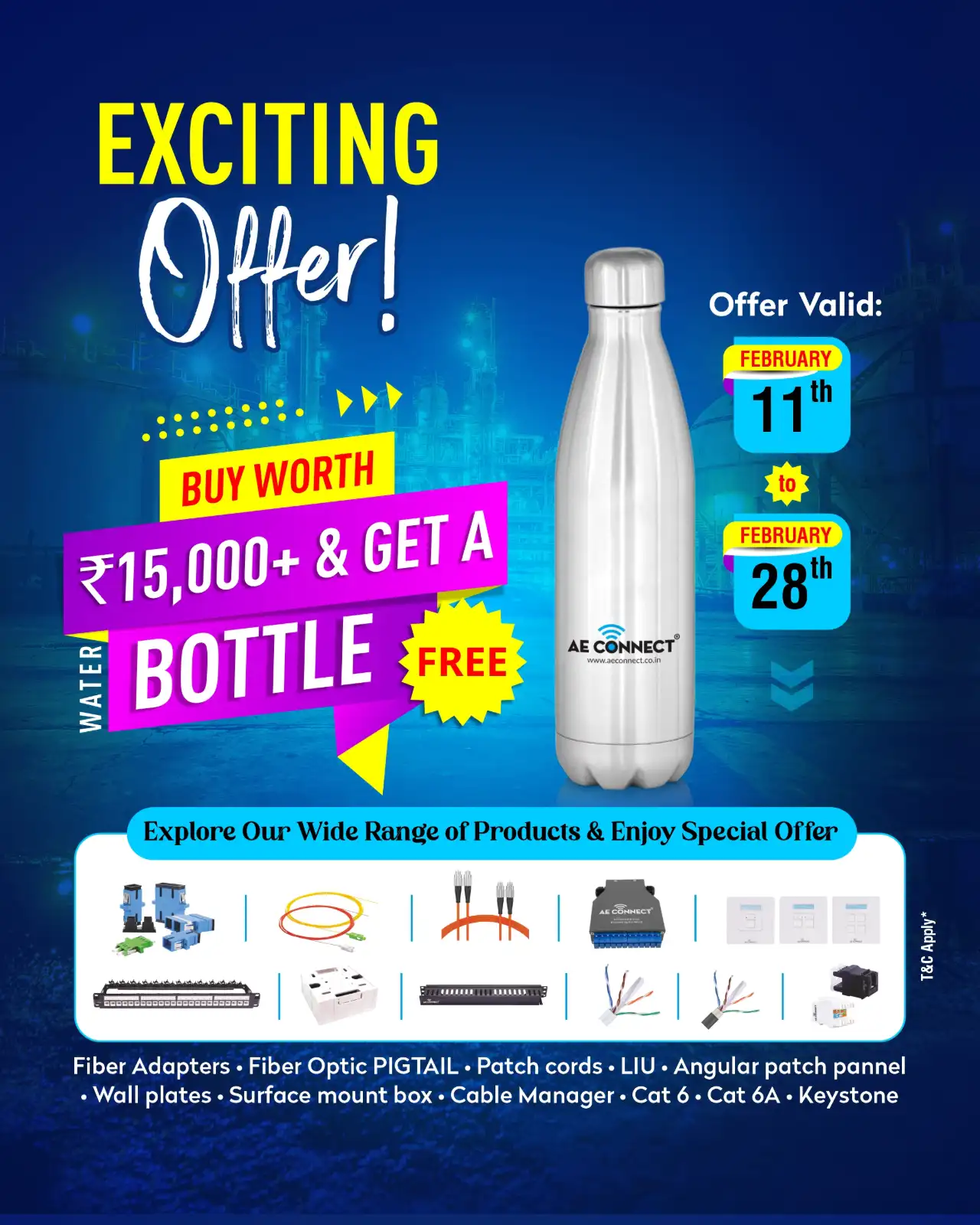 AE-CONNECT-Exclusive-Offer-Buy-Worth-₹15,000+-&-Get-a-FREE-Water-Bottle
