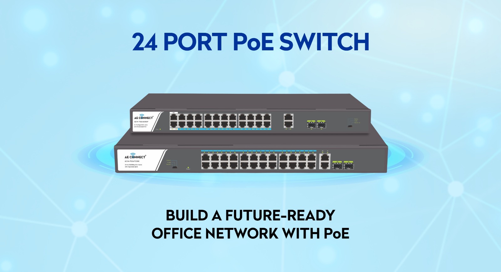 24 port PoE Switch