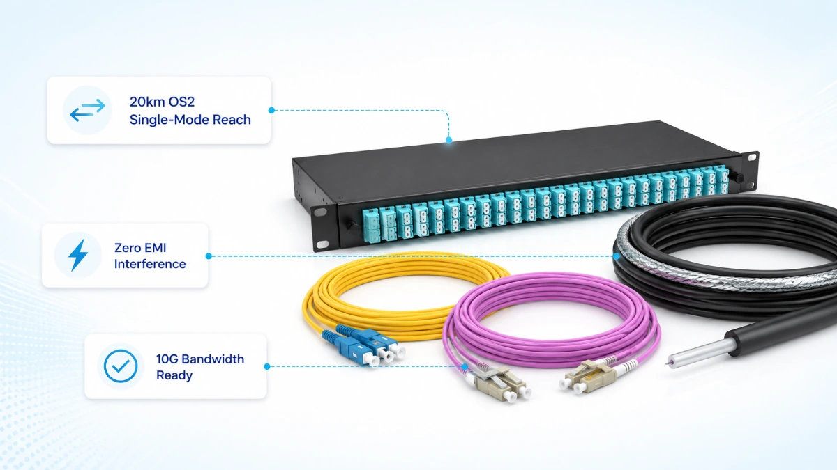 Fiber Backbone Infrastructure by AE Connect