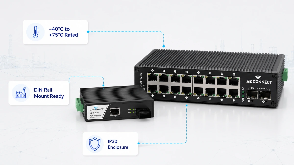 Industrial Automation Networking by AE Connect