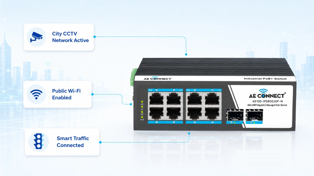 Smart City Networking Infrastructure by AE Connect
