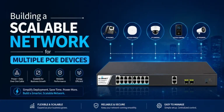 16 Port Gigabit PoE Switch