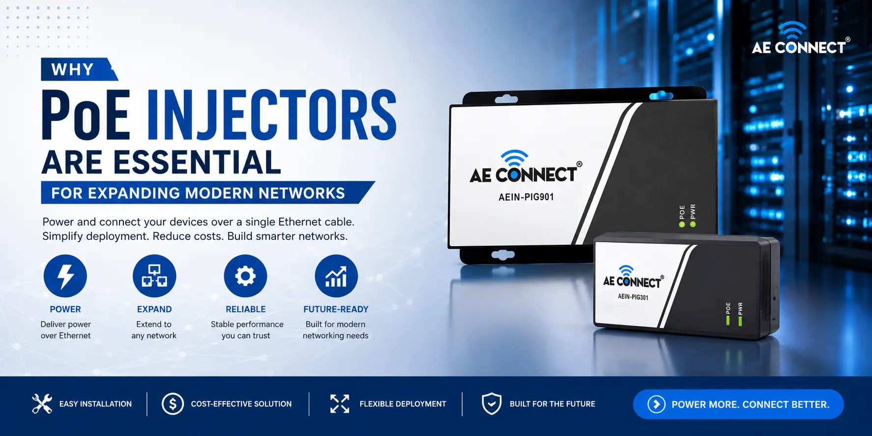 Why PoE Injectors