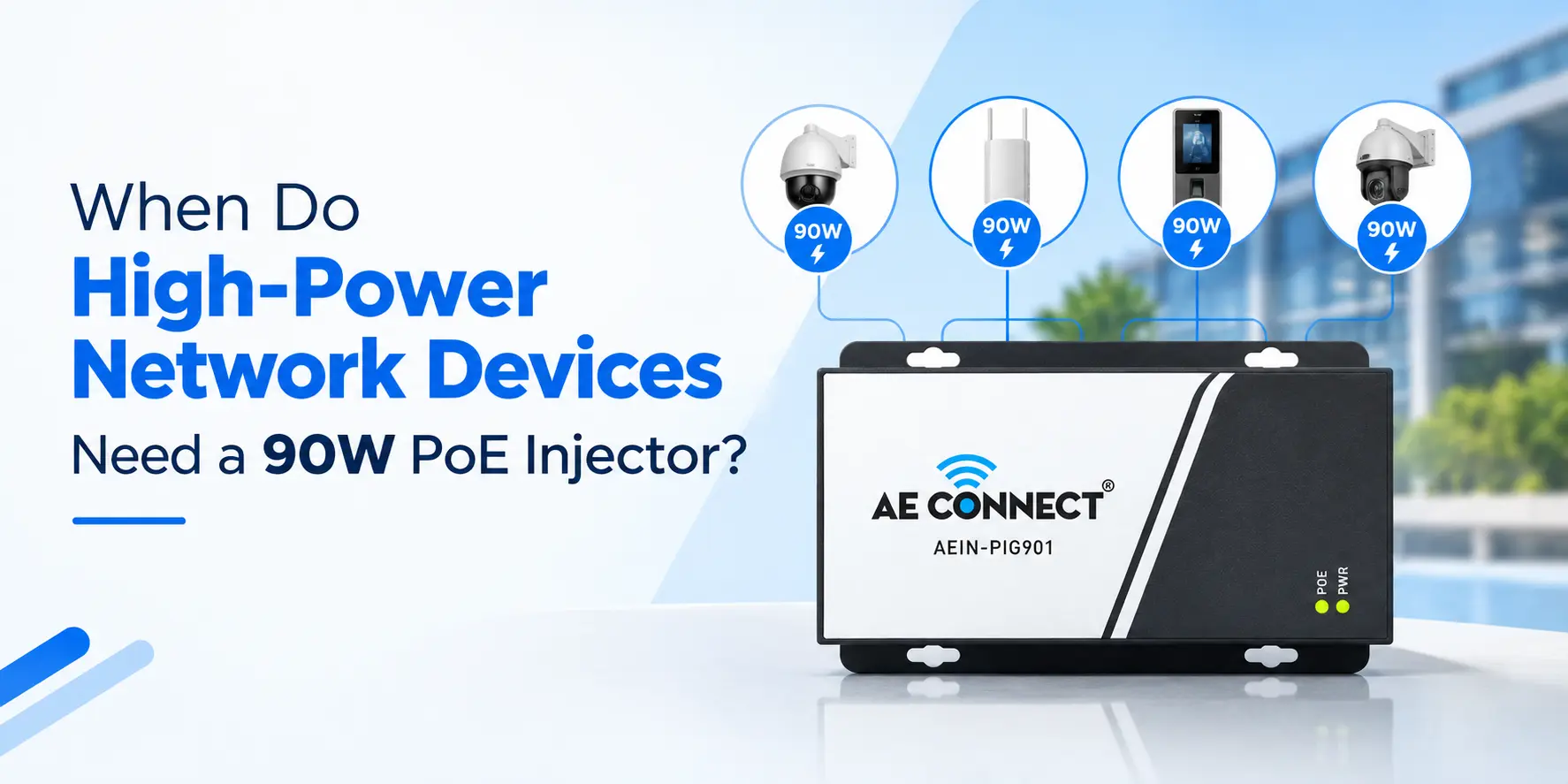 90W PoE Injector